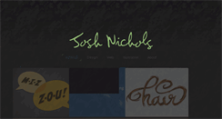 Desktop Screenshot of joshnichols.com